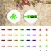 Pencils - 1/2 inch or 12 mm Images sheets 4x6 Digital Collage INSTANT DOWNLOAD
