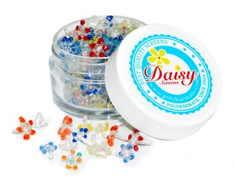 Polykarmatic Daisy glass screen for pipes