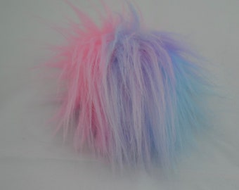 SALE Pastel Puff Faux Fur Pom Pom