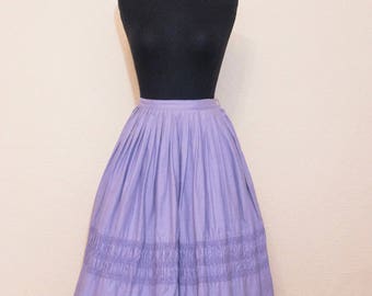 1950's lavender Bobbie Brooks skirt