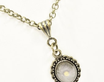 Mustard Seed Necklace, Antique Brass Mustard Seed Necklace, Mustard Seed Jewelry, Christian Gifts, Mustard Seed Faith, Christian Jewelry