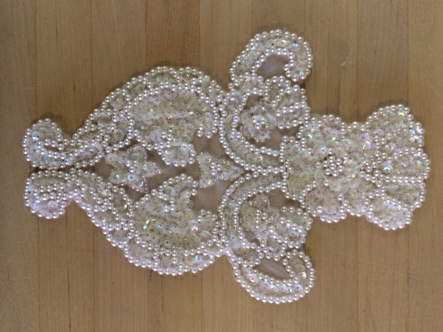 Vintage Beaded Applique