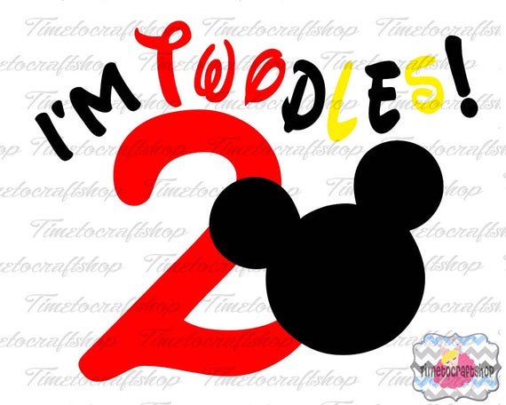 Download SVG Eps Dxf & Png Cutting Files For I'm Twodles Mouse