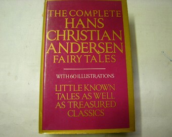 Andersen fairy tales-Hans Christian Andersen-60 illustrations-black and white drawings-classic tales-little known tales-child library-