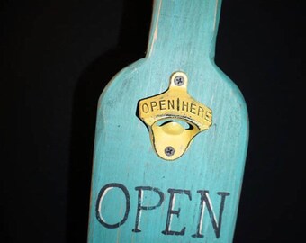 Craft Brews Wooden Bottle Opener
