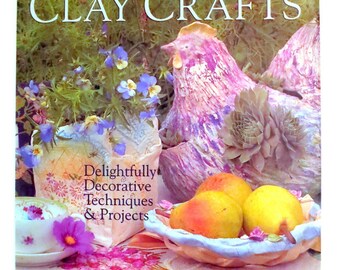 Making Clay Baskets ALL by Hand, Frames, Mirrors, Buttons, Tiles, Bowls-Detailed Full Color HD Cover NEW 128 Pgs