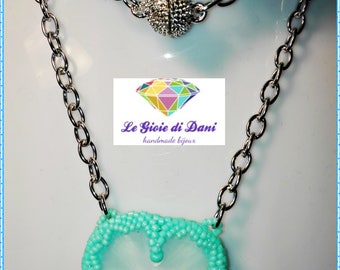 Handmade necklace "Fairy heart necklace"