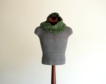 Knit Neckwarmer Scarf Knit Cowl Circular Scarf Knit Neck Wrap