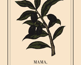 Mother's Day Postcard / Olive Branch
