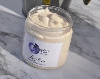 Natural Hair Care Butter. Hair Repair. Brittle Hair Conditioner. Curly Hair Care. Heat Protectant. Hair Growth. Damaged Hair Care.
