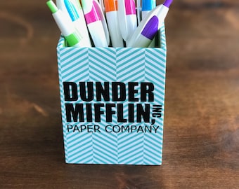 The Office TV Show Pencil Cup, Pencil Cup, Personalized Pencil Cups, The Office