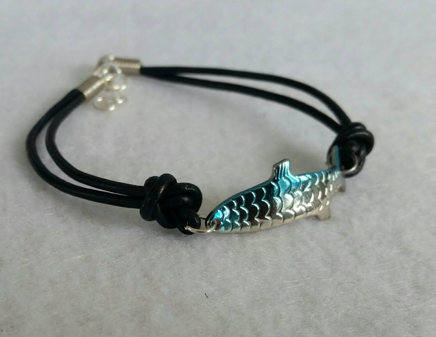 Pheobe Fishing Lure adjustable bracelet.