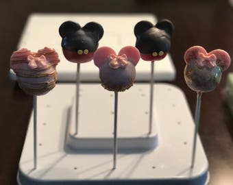Minnie/ Mickey Mouse Cakepops