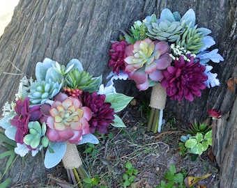 Custom Bridesmaid Bouquets/SOLD