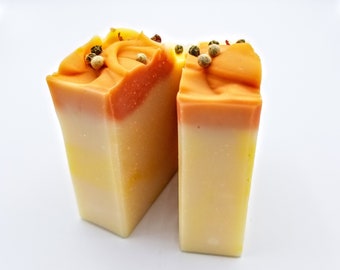 Vegan Cold Process Soap Bar - Maat Essential Oil Fragrance