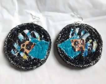 Animal Print Earrings