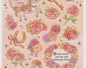 Flower Stickers - Mind Wave Stickers - Reference A1985-86