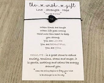 Mental health awareness bracelet, anxiety bracelet, friendship support bracelet, strength bracelet, healing bracelet, friendship bracelet