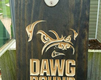 Browns Dawg Dog Pound Bottle Opener, Man cave beer sign, beer sign, beer opener, Cleveland Browns, Bottle opener