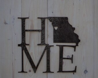Missouri Home Metal Decor