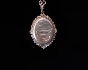 Antique French Reliquary Locket