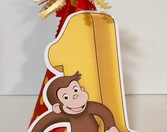 Curious George Party Hat/Birthday Hat