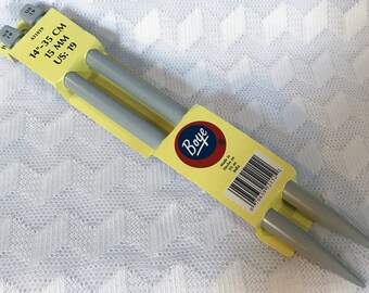 Boye 14" - 35 CM 15 MM US: 19 Knitting Needles New Never Used #631019