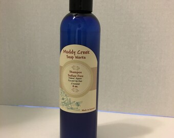 Shampoo - Sulfate Free - 8 oz. w/Press Top (Unscented)