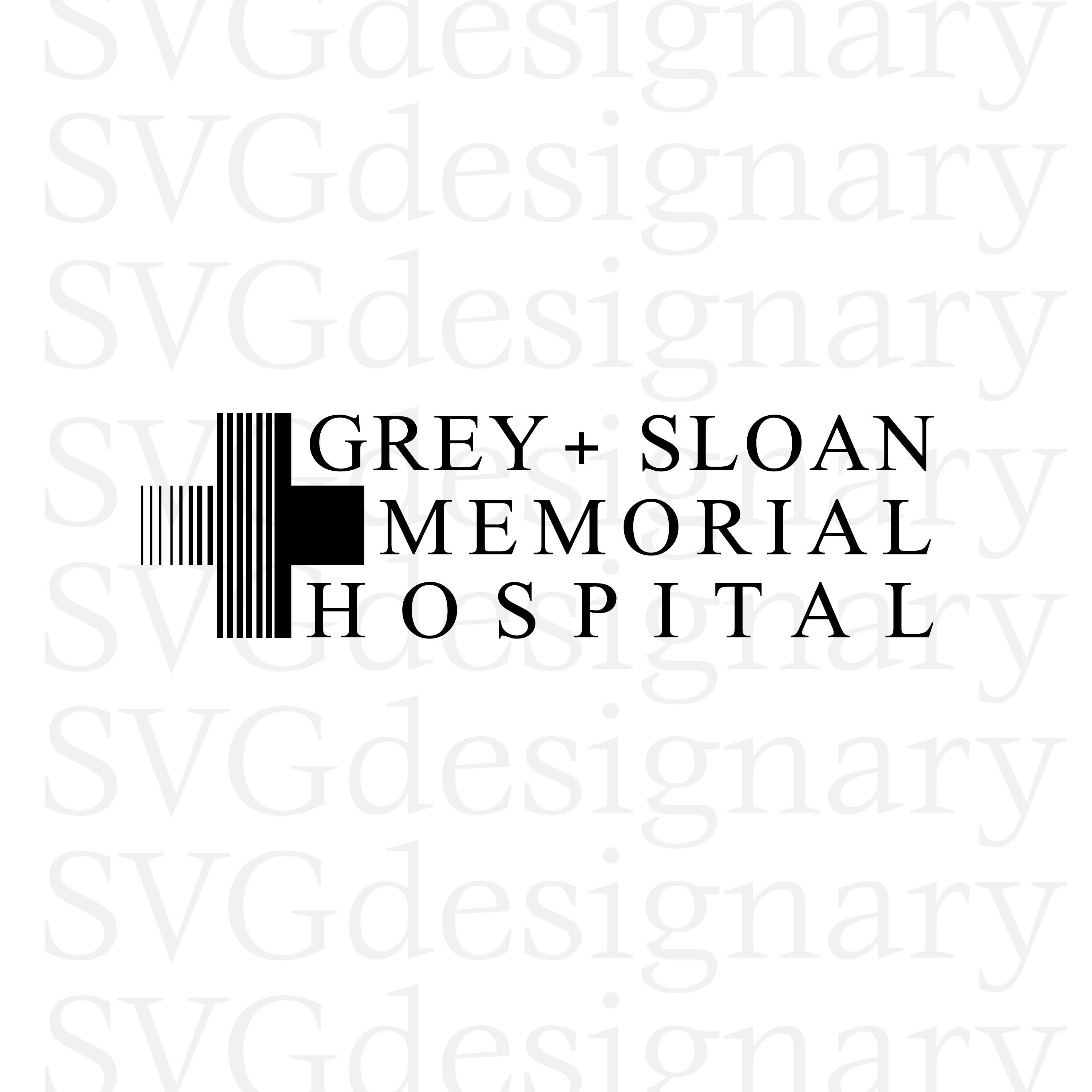 Download Grey's Anatomy TV Show Grey Sloan Memorial Hospital Black