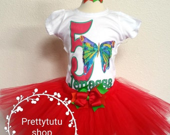 butterfly birthday tutu caterpillar theme birthday tutu