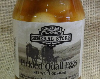 Pickled Quail Eggs - 16 oz
