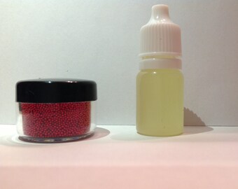 Caviar Glitter Beard Kit Beard Glitter Scented Organic by Beard Basics