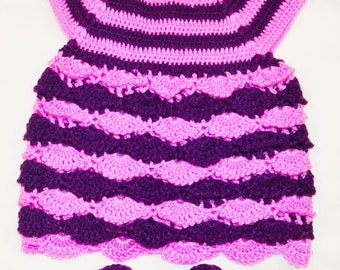 Handmade Crochet Baby Dress/shoes/Headband