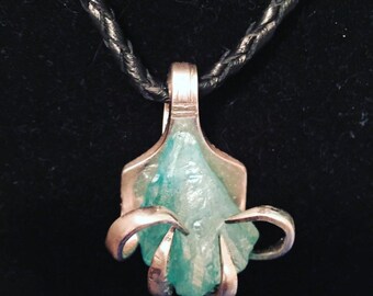 Aqua aura quartz