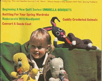 Vintage Stitch N Sew April 1978 Magazine