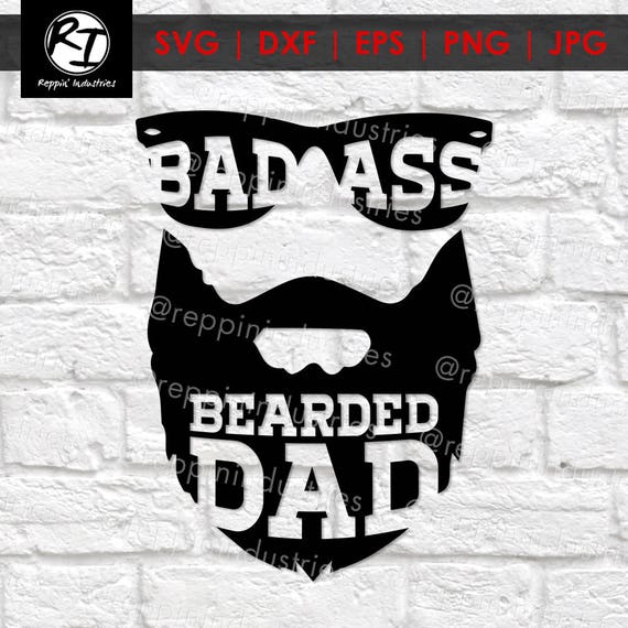 Download Beard Svg Dad Svg Bearded Dad Gifts for Dad Funny Dad