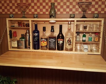 Liquor cabinet Etsy