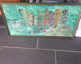 Mid Century E. Hirsch Abstract Art