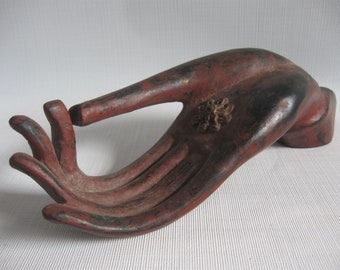 Buddha Hand with Mandala, Varada Mudra, Boon-Granting, Compassion, Liberation, Offer of Acceptance