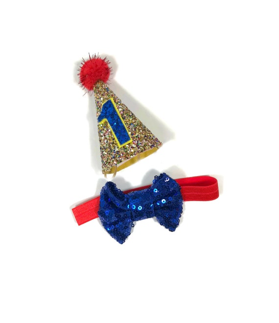 Dog Birthday Hat and Bow Tie || Dog Gift || Pet Birthday Party Outfit || Pet Puppy Cat Kitten || Kitty Pig Birthday Crown |