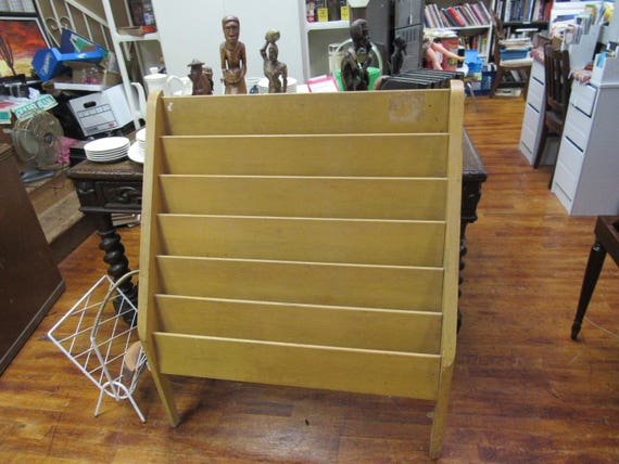 Mid Century Modern Record or magazine holder