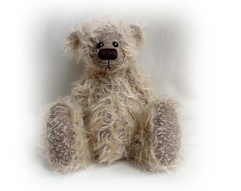 Artist bear Dimples OOAK bear e-pattern by Jenny Lee of JennyLovesBenny Bears