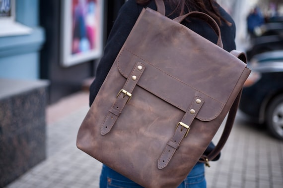 Leather Backpack