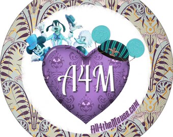A4M Haunted Mansion Buttons