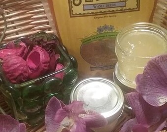 All Natural Golden Flaxseed Hair Gel