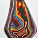 Rare Fordite Designer Cabochon Old Ford Stock (I-025)