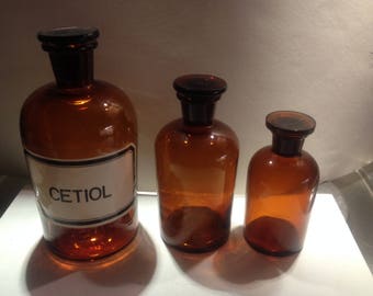 Vintage Pharmacy Bottles