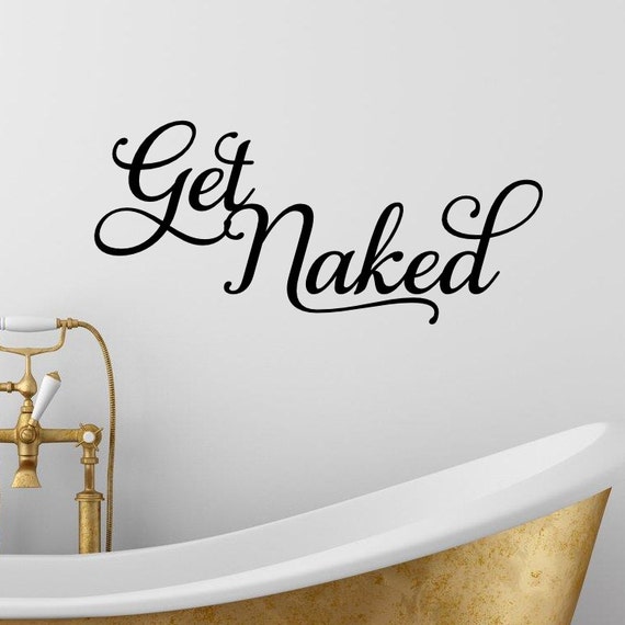 Amazon Com Get Naked Decal Bathroom Decal For The Bathtub Or Wall My XXX Hot Girl