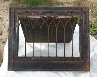 Vintage heat duct cover