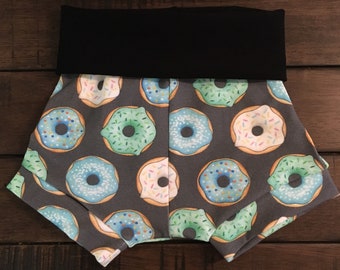 Donuts, moslty blue, Shorties